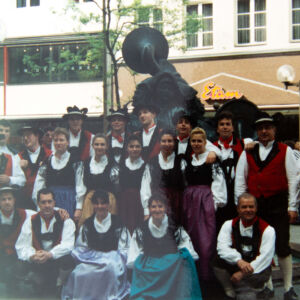 1994 Lussemburgo monumento musicanti